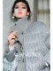 Wangxo｜Custom Spun Wool Two-Tone Specialty Yarn｜Flowing Shimmer with Rhinestones｜95% White Duck down Short down Jacket