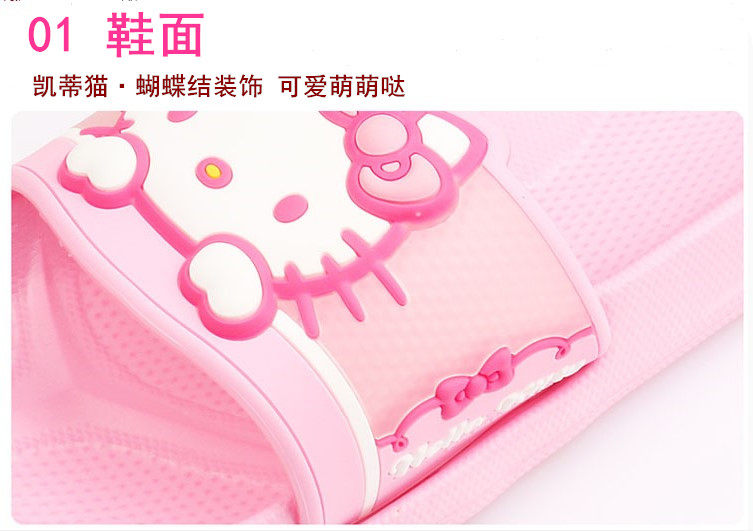 Pantoufles enfants en EVA HELLOKITTY pour été - Ref 987029 Image 18