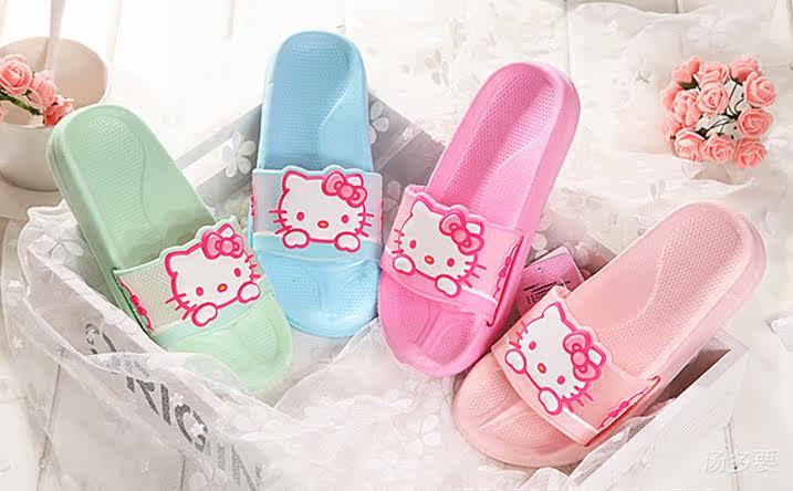 Pantoufles enfants en EVA HELLOKITTY pour été - Ref 987029 Image 25