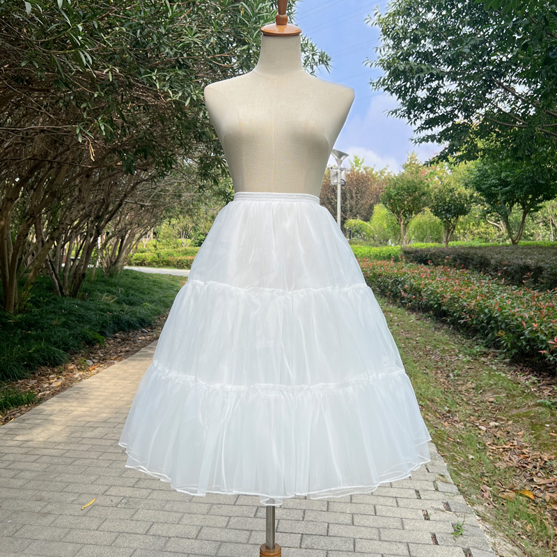 Pantry lolita Lolita four-layer violence daily boneless soft yarn organza 60 cm skirt support flower field happy event