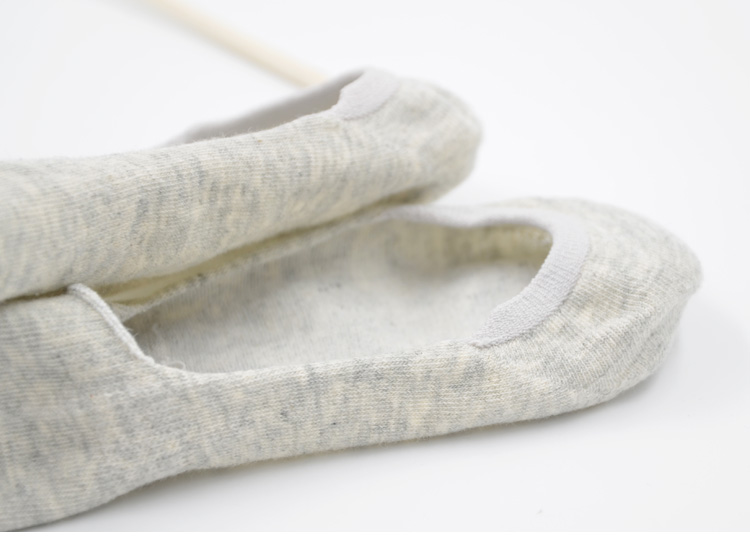 XL vớ nữ mùa hè phần mỏng non-slip vớ vô hình 39-43 yards đen nông miệng vớ thuyền 40-41-42 vớ unisex nam nữ