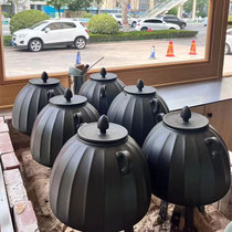 New Chinese tea shop tea kettle pure tea house tea ax charcoal fire tea boiling high temperature electric ceramic stove tea bucket