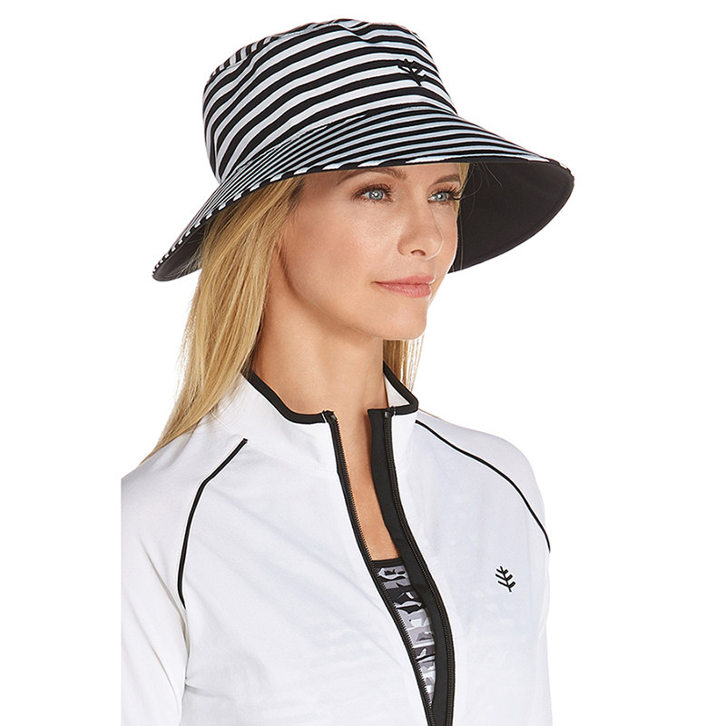 Spot Coolibar double-sided wearable swimming pool seaside water sun hat UPF50 02254