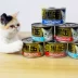 Thái Lan nhập khẩu Maruha AIXIA Ai Xi Ya lon đen mèo đóng hộp 160g * 12 lon đồ ăn nhẹ cho mèo cưng royal canin mèo Đồ ăn nhẹ cho mèo