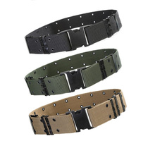 R56 Military fan tactical belt Men and women for training overalls Rescue military training automatic buckle belt Casual jeans