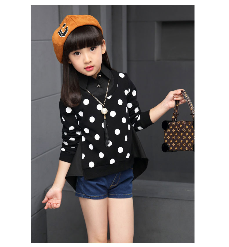 Chemise fille à manche longue - Ref 2084829 Image 36
