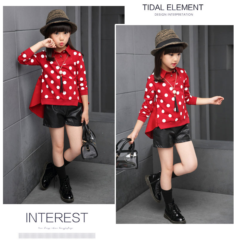 Chemise fille à manche longue - Ref 2084829 Image 25
