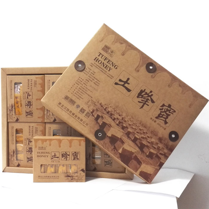 Raohe Honey Pure Linden honey Earth honey Natural wild portable honey 1440g gift box New Year Special