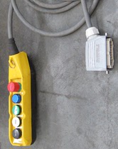 Mobile garbage station sanitation car controller Zhonghaivokinwei hydraulic garbage compression box button operation box