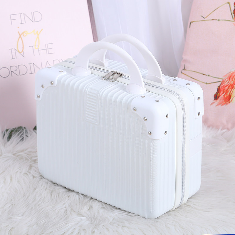 Hand Suitcase Makeup Small Suitcase Bag Fashion 14 Inch Small Light 16 Inch Password Suitcase Mini containing-Taobao