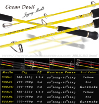 JM Ocean Devil iron plate rod JIGGINGMASTER boat fishing rod sea fishing rod
