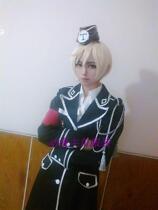 Cartoon Protagonist Costume) cosplay clothing set to be black deacon Charya Lostolansi military uniform