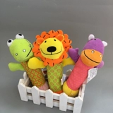 Плюшевая хваталка, мультяшная погремушка, интеллектуальная игрушка, антистресс, 0-1 лет