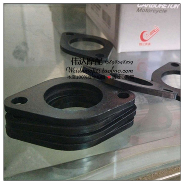 Phụ kiện xe máy CG125 / CG150 bộ chế hòa khí đệm / miếng cách nhiệt / mat bakelite / miếng đệm giấy độ đèn xe máy