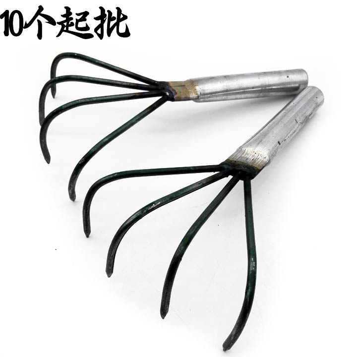D2544 quadpaws rake 10 with sowing pine soil tool sturdy and durable landscaping tool Yiwu 2 Yuan