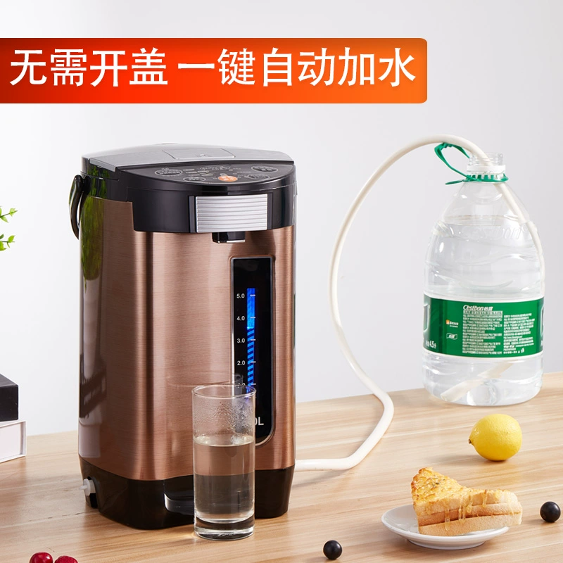Thông minh cách nhiệt cung cấp nước tự động ấm đun nước gia đình ấm điện nhiệt tích hợp ấm đun nước điện 5l - ấm đun nước điện