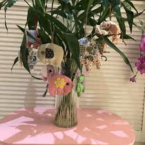 Rural Elephant Fabric Small Pendant Keychain Car Hanging Bag Hanging Mobile Phone Hanging Kindergarten Creative Gift Jewelry