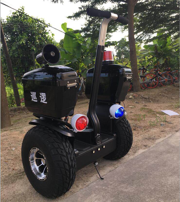 Xinglilong XLL-01 オフロードモデル（サイドボックス付き）、二輪電動セルフバランス車両、メンテナンス車両、施設警備巡回車両