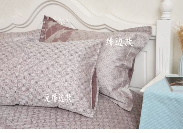80 ngày bông sợi, nhuộm jacquard satin chăn gối đôi duy nhất để ngủ giường chất lượng thân thiện với da trần truồng và mịn - Khăn trải giường ga giường cute