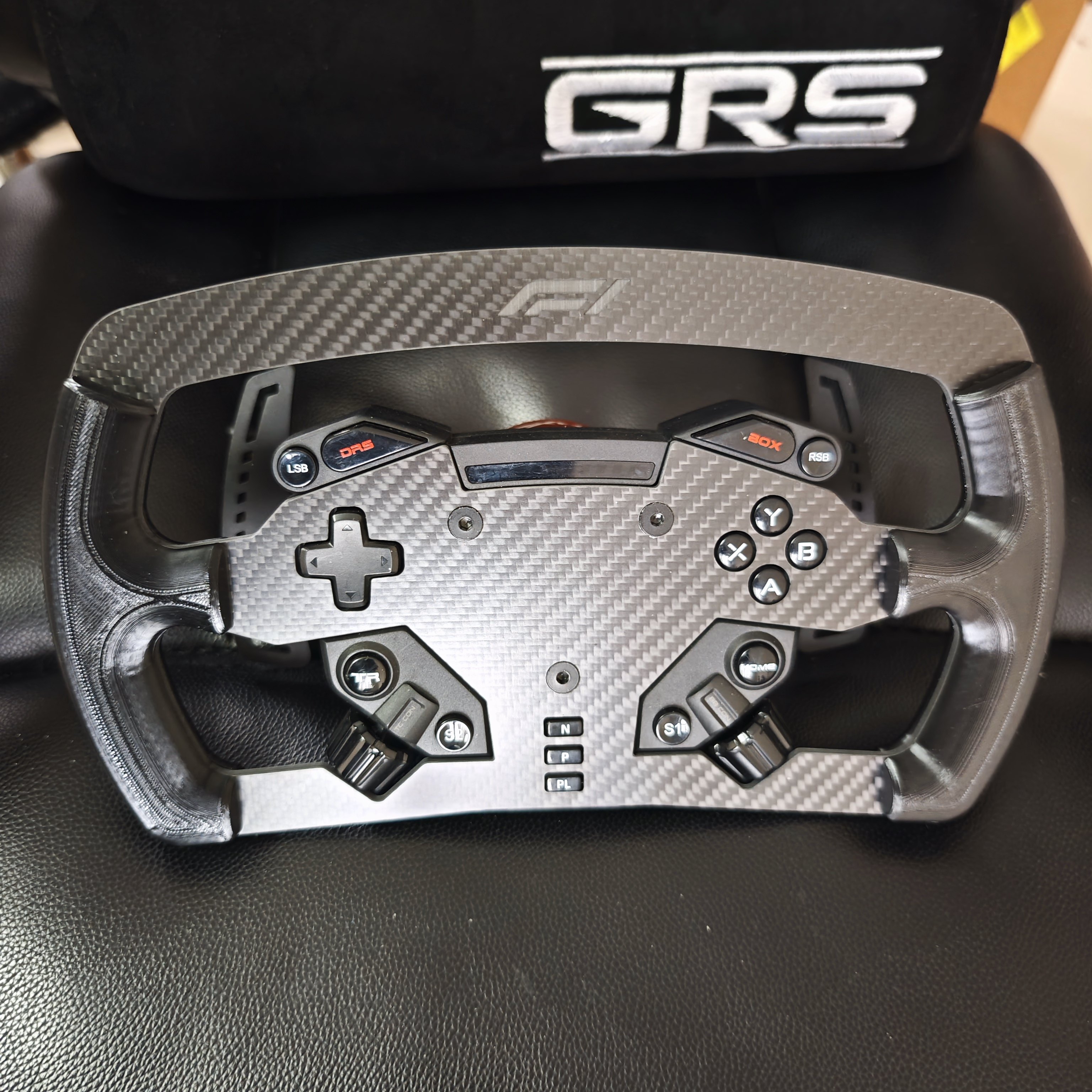 Гоночная игра Laishida F1 рулевое колесо модифицированный диск из углеродного волокна