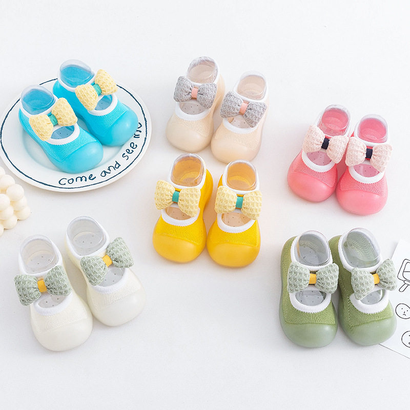Baby shoes baby toddler shoes foreign style cute soft bottom indoor floor socks shoes non-slip anti-kick boys and girls children's shoes
