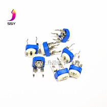 Blue adjustable horizontal variable 10K 1K 2K 50K 100K 1M 100 500R Europe 102 103 204