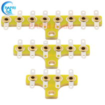 T-type copper scaffold 4 position 6 position 8 position scaffold pure copper sheet CNC processing bile machine power amplifier DIY scaffold