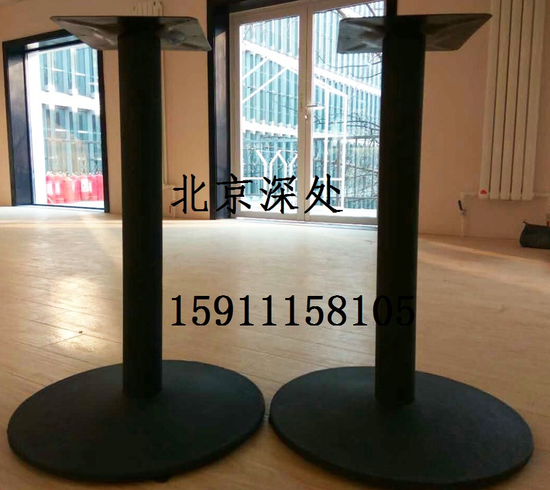 Large cast iron table leg bracket round chassis table legs cafe dining table legs iron bar table legs table frame