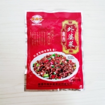 Grandmas cuisine authentic Hunan Xiangxi Grandma Cuisine 200g farmhouse meal farmhouse spicy mixed rice noodle Pickles