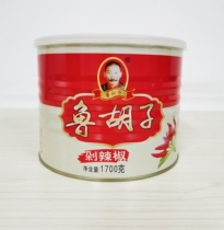 Taoyuan Lu beard chopped pepper 1 7kg super spicy spicy type Hunan Changde specialty New Packaging