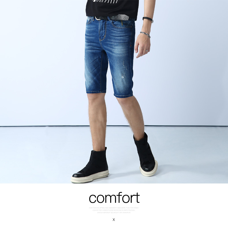 Bóng chày trẻ em mùa hè BTBOY quần short quần năm thanh niên quần thường quần ống quần nam - Quần jean quần tây