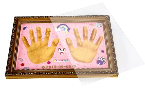 Детские памятные отпечатки рук и ног для хранения пуповины, детская чернильная подушечка