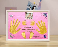 Семейный портрет Уба + порошковая глина + аксессуары, бесплатная печать фотографий золотой краской