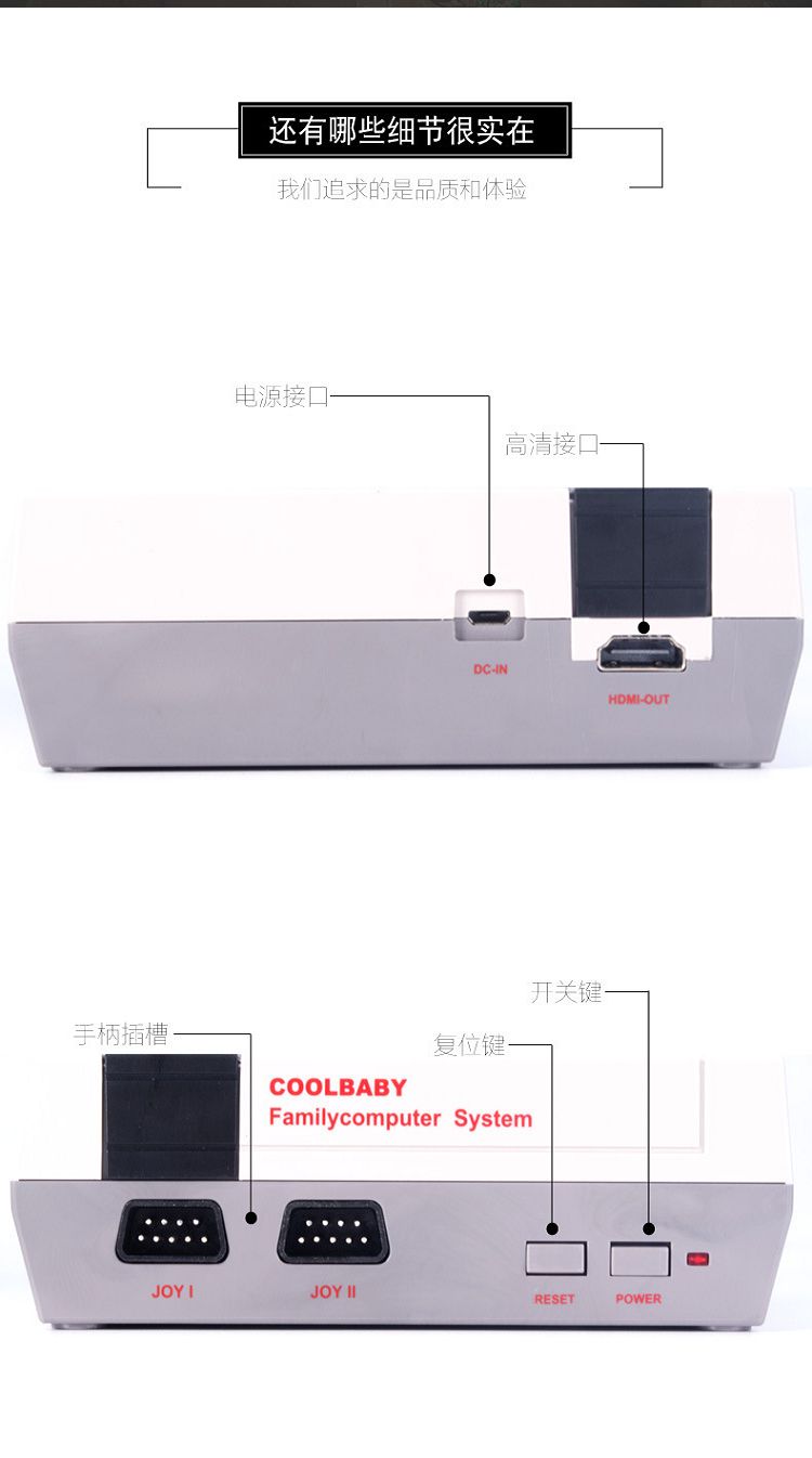 FC Nes kết nối trực tuyến cầm tay điều khiển TV điều khiển trò chơi nhân đôi giao diện điều khiển trò chơi TV - Bảng điều khiển trò chơi di động máy chơi game x12