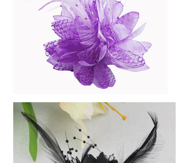 Broche femme en Fils de soie - Ref 1170875 Image 15