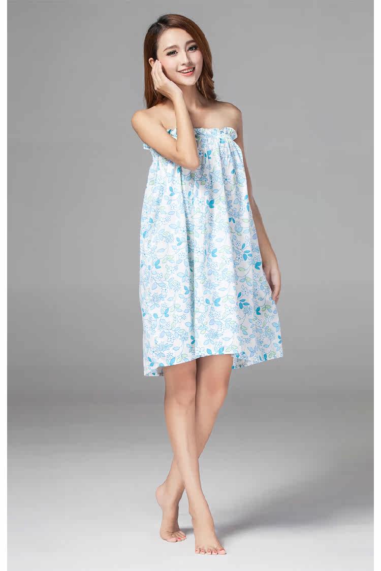 Peignoir jeunesse coton de haute densité imprimée - Ref 598192 Image 28