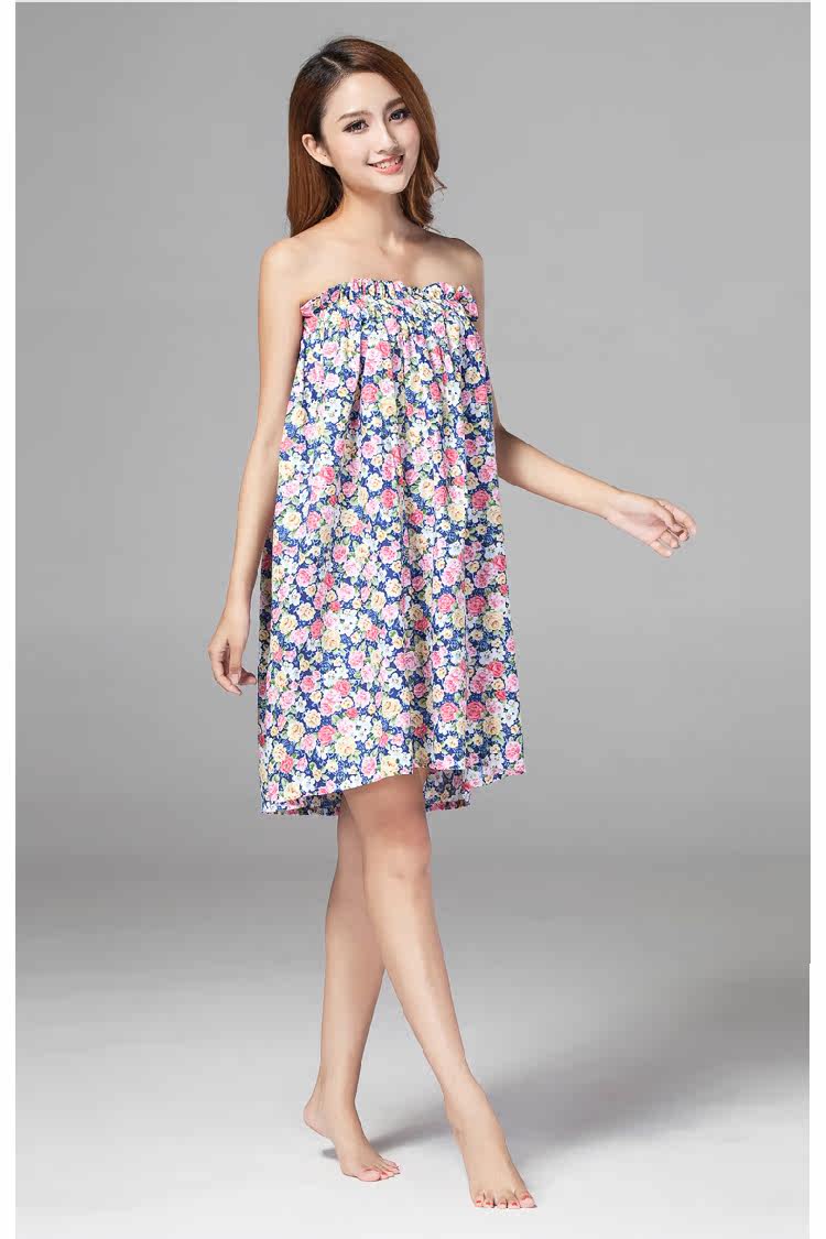 Peignoir jeunesse coton de haute densité imprimée - Ref 598192 Image 35