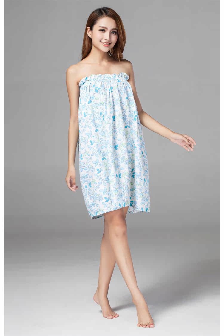 Peignoir jeunesse coton de haute densité imprimée - Ref 598192 Image 29