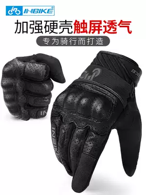 INBIKE Knight gloves male Four Seasons comfortable breathable touch screen comfortable racing locomotive locomotive riding off-road