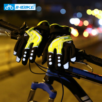 INBIKE riding gloves full finger winter fleece warm touch screen motorcycle motorcycle mountain bike bicycle equipment