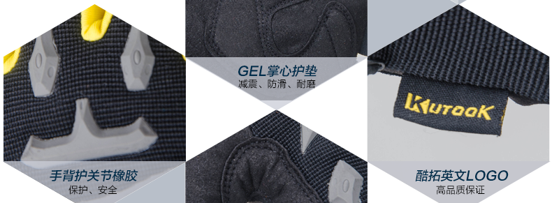 Gants de cyclisme homme KUTOOK - Ref 2244278 Image 31