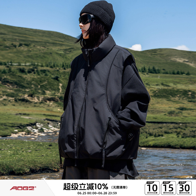 Aogz down Vest 2025 New Model for Men and Women, Winter Hot Item, 90% Duck down Sleeveless Vest, Outerwear, Warm Workwear Jacket