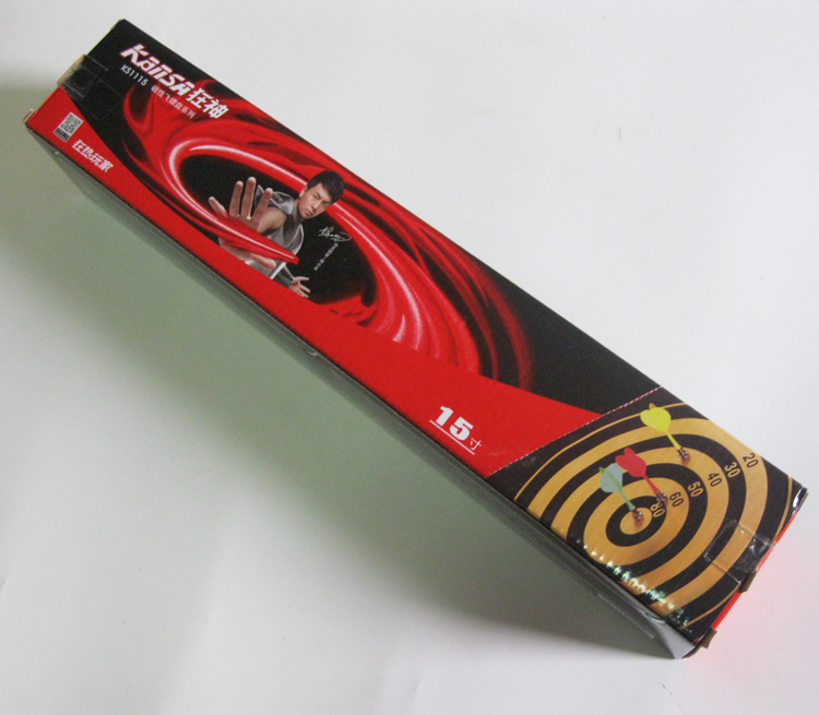 Mad God giải trí trong nhà 15 phi tiêu từ 17 inch bảng phi tiêu mục tiêu Gửi 6 kim phi tiêu từ tính - Darts / Table football / Giải trí trong nhà bang phong phi tieu