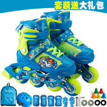 Skate childrens suit in-line roller skates adjustable size glitter men and women 3-4-5-6-10-12 years old