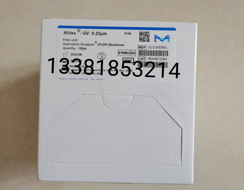 Millipore密理博Millex-GV PVDF 4mm针头滤器0.22um无菌SLGV004SL