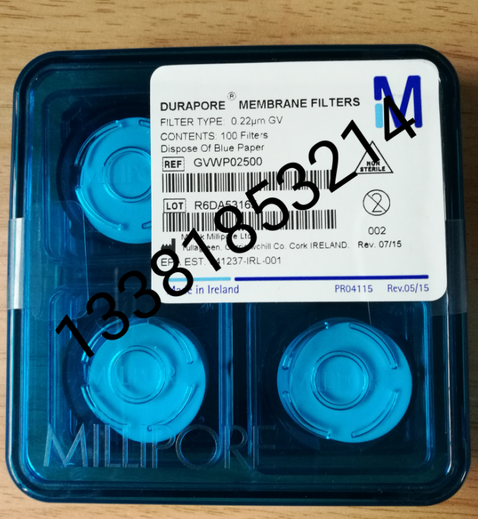 GVWP02500Merck Millipore默克密理PVDF过滤膜25mm直径0.22um孔径