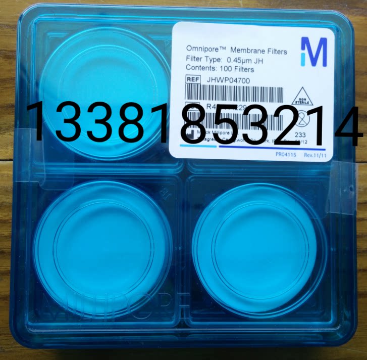 Millipore JHWP04700 Omnipore PTFE Filter Filter Filter Filter Filter 47mm 0 45um