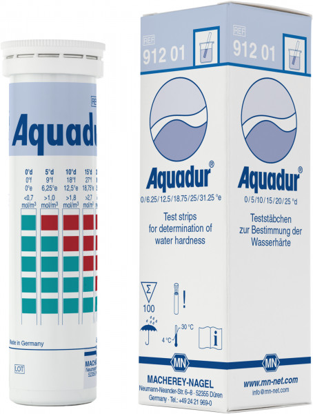 德国MN AQUADUR 91201水硬度测试条纸 0-25d