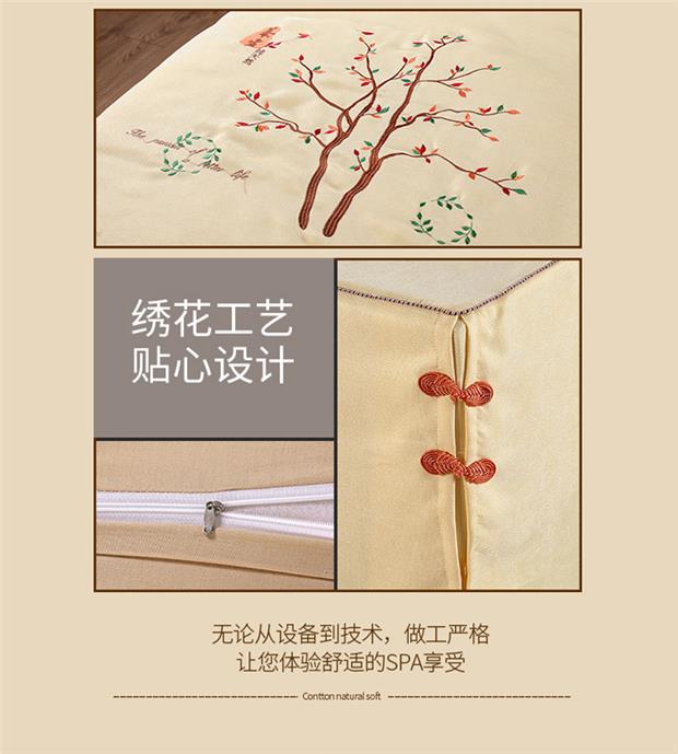 Bông thêu khăn trải giường lanh phần Beauty đoạn tinh khiết khăn trải giường vải gia đình bốn bao bì Hanpixinsong - Trang bị tấm khăn trải giường spa