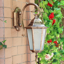 European outdoor waterproof wall lamp retro courtyard lamp corridor staircase creative wall hanging lamp garden balcony wall lamp